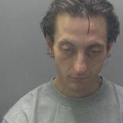 Mark King, of Swanspool, Ravensthorpe, Peterborough, has been jailed for burglary.