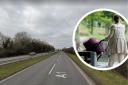 A Peterborough mum with a pram had to 'resort' to walking along the A1 to a GP appointment.