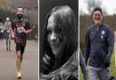 Two Peterborough friends, Pete Charters and Andrew Mallett, will run 5km each day for 31 days for The Bobby Copping Foundation charity in memory of their colleague Lori (centre).
