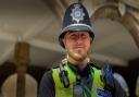 PC Sam Holliday was on his way home from work when he spotted the smoke.