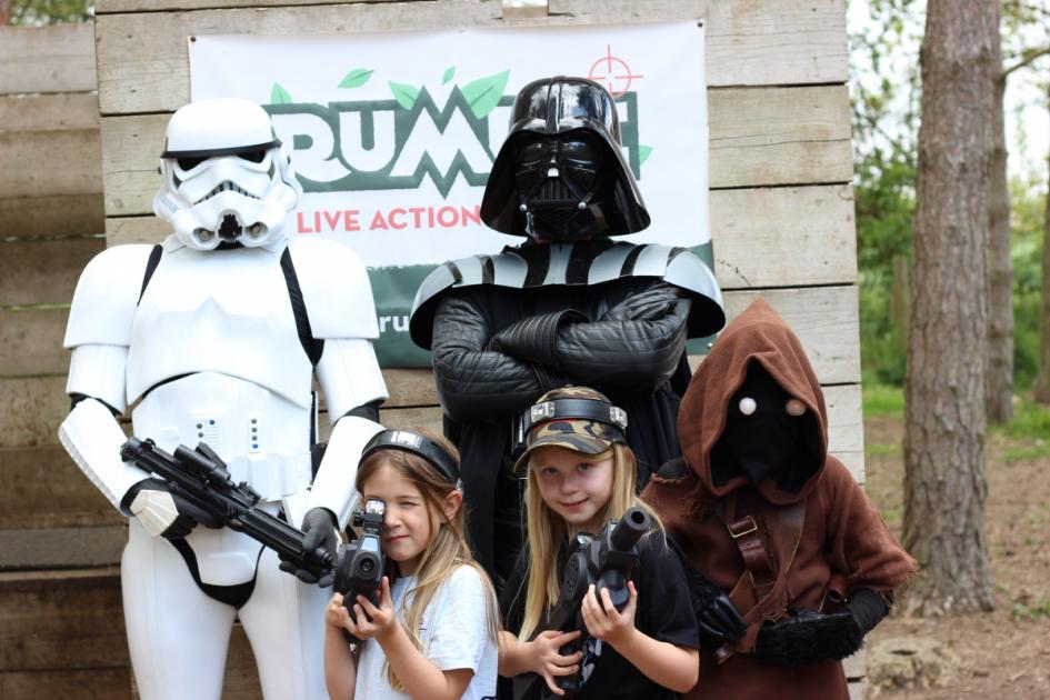 Star Wars missions at Rumble Live Grafham Water in Huntingdonshire 
