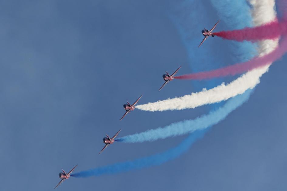 Red Arrows set for Duxford Summer Air Show at IWM Duxford