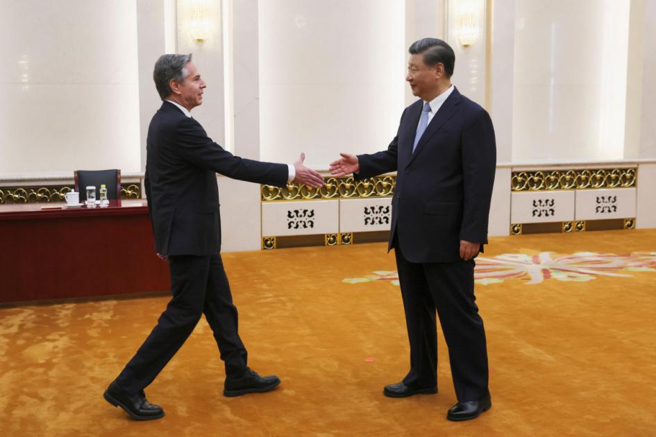 Blinken and Xi pledge to stabilise damaged US-China ties