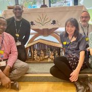 The Trust’s chaplaincy teams provides a 24/7 support service. Some of them are pictured here in the Faith Centre at Peterborough,  Credit: North West Anglia NHS Foundation Trust.