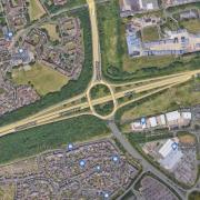 Junction 3 on the gateway to south-west Peterborough. Credit: Google.