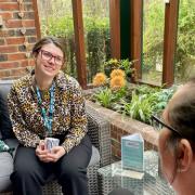 Pic cap: The new befriending service at Peterborough’s Cancer Wellbeing Service has been launched to provide additional support to people affected by cancer and life limiting illnesses.