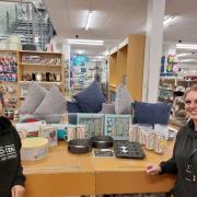 Staff at Dunelm in Peterborough are supporting the community.