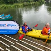 Disability and inclusion champion paddles across three counties for charity