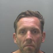 Nathan Fountain has been jailed for breaking into homes.