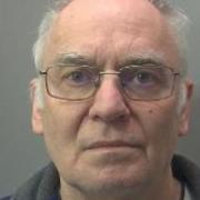Custody photo of Christopher Ditcham, who has been jailed for sexually assaulting a teenager twice.