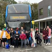 The Happy Days charity and Stagecoach made sure the youngsters had a fun day out.