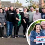 These Peterborough neighbours are celebrating after winning big on the People's Postcode Lottery.