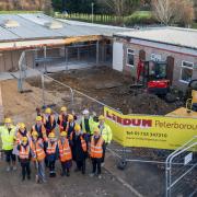 Nova Primary Academy, part of Peterborough Keys Academies Trust, hosted the deputy mayor of Peterborough, Cllr Judy Fox, to show her the progress of the school’s new building project.