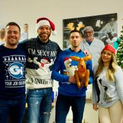 The team hosted regular events to raise money for the charities including MacMillian coffee mornings, a Coronation Pet Picture Competition, and a Christmas Jumper Day for Save the Children.