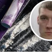 Asa Wilson, 35, was jailed for one year and nine months after pleading guilty to conspiring to supply cocaine.