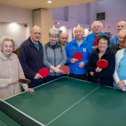 The table tennis club will use the money to buy new equipment.