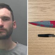 Declan Hyland, of Eastfield, has been jailed for telling police he wanted to stab members of the public in Lincoln Road, Millfield, Peterborough.