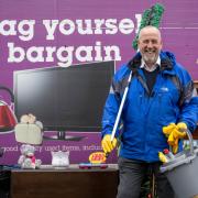 You can spring clean and support a charity.