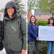 Theresa Gillett from Deeping St James and Natalie Torrens from Newborough raised more than £21,000 for palliative care charity Sue Ryder, which runs the Thorpe Hall Hospice in Peterborough.