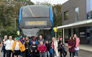 The Happy Days charity and Stagecoach made sure the youngsters had a fun day out.