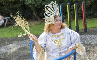 EastEnders actress Cheryl Fergison plays Good Witch Glinda in The Wizard Of Oz, which is this year's Christmas pantomime at The Cresset in Peterborough