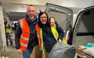 Steve and Gill, a husband-and-wife Evri team from Peterborough, have been delivering smiles (and parcels) together for five years.