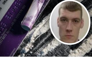 Asa Wilson, 35, was jailed for one year and nine months after pleading guilty to conspiring to supply cocaine.